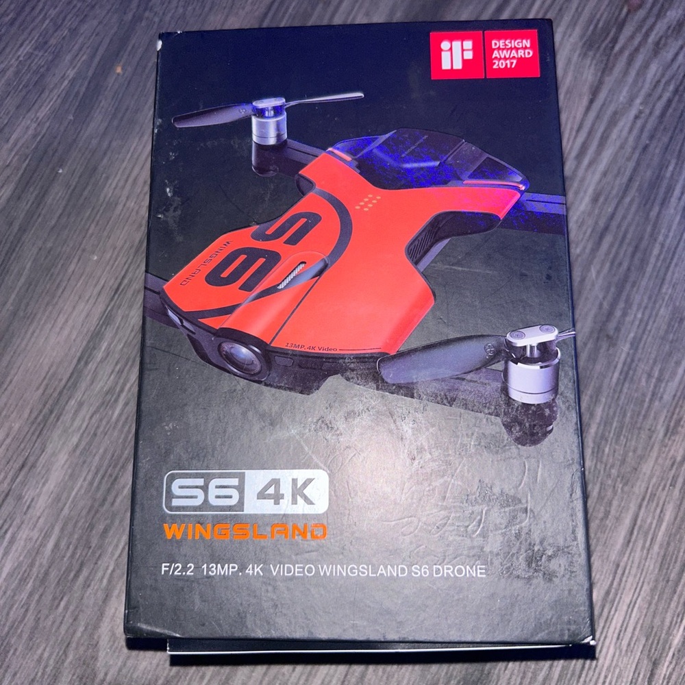 S6 4K Drone - Red